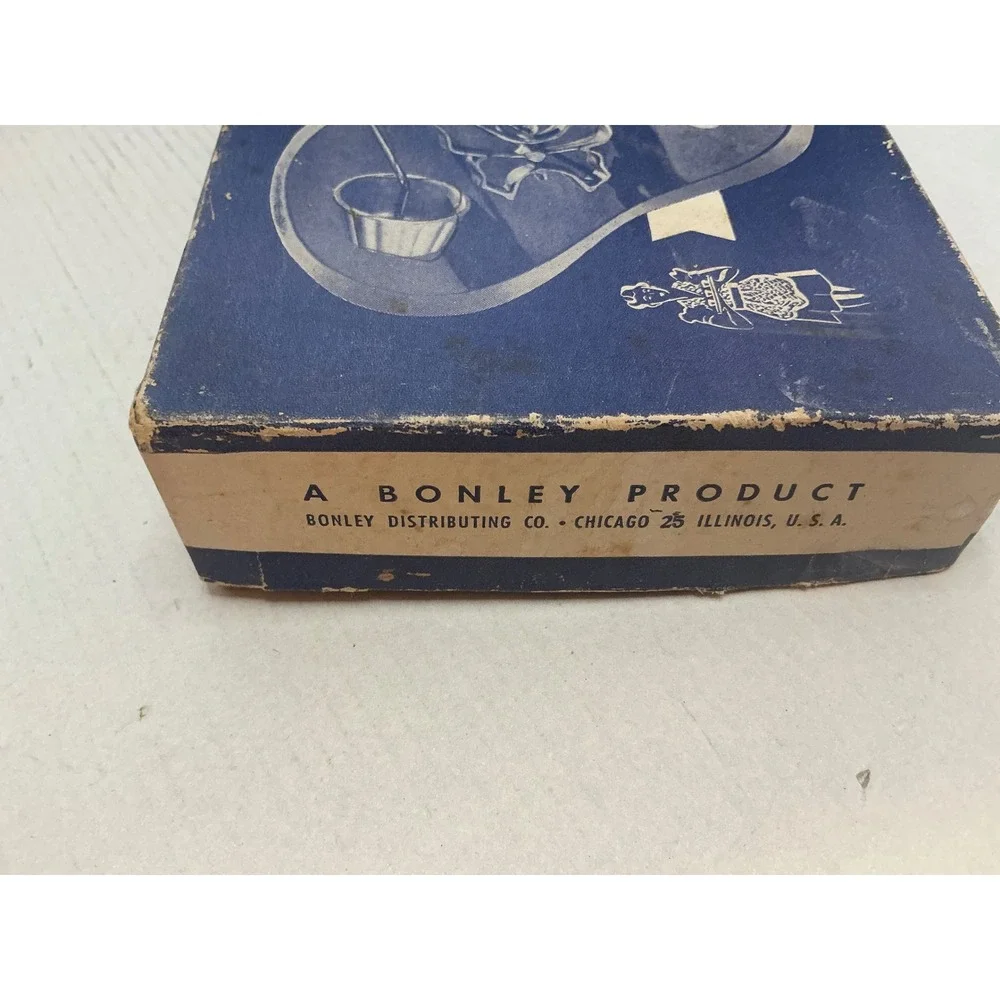 Bonley Vintage Handi Hostess Kit Rosette Waffle Patty Shell Molds Cast Aluminum
